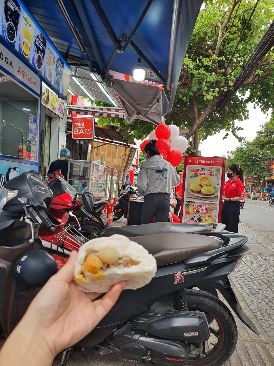 Bánh  Bao Thọ phát - Bánh giò - Hamburger  - Xôi - Hồ Văn Long